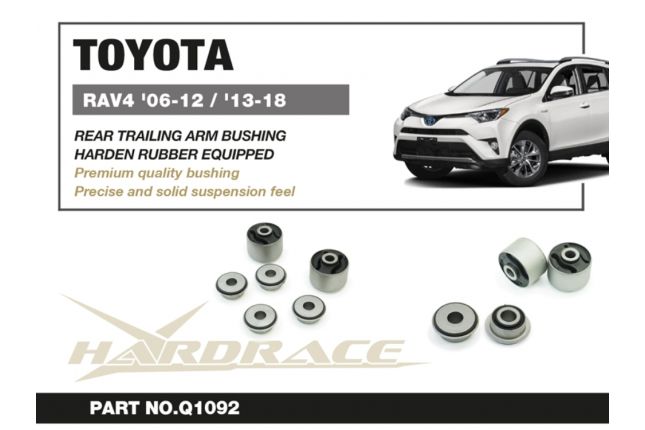 Silentblocs Polyuréthane Rouge 34mm Pour Bras De Liaison Arrière Toyota Supra/Soarer - Strongflex - Neufs
